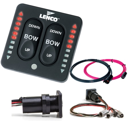 Lenco Marine LED Indicator Integrated Tactile Switch Kit 15171-001